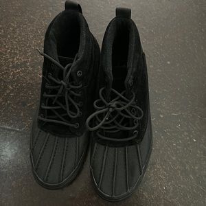 Vans Sk8 Hi Del Pato MTE Black Duck Shoes Boots Men's Size 11 Scotchgard